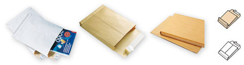 La Couronne enveloppes commerciales, cellulose et kraft, 330 x 260 mm,  fermeture autocollante, kraft blond (Boîte de 250)